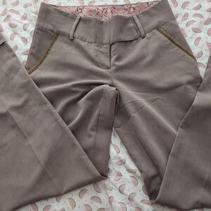 Brown Wide-Leg Trousers
